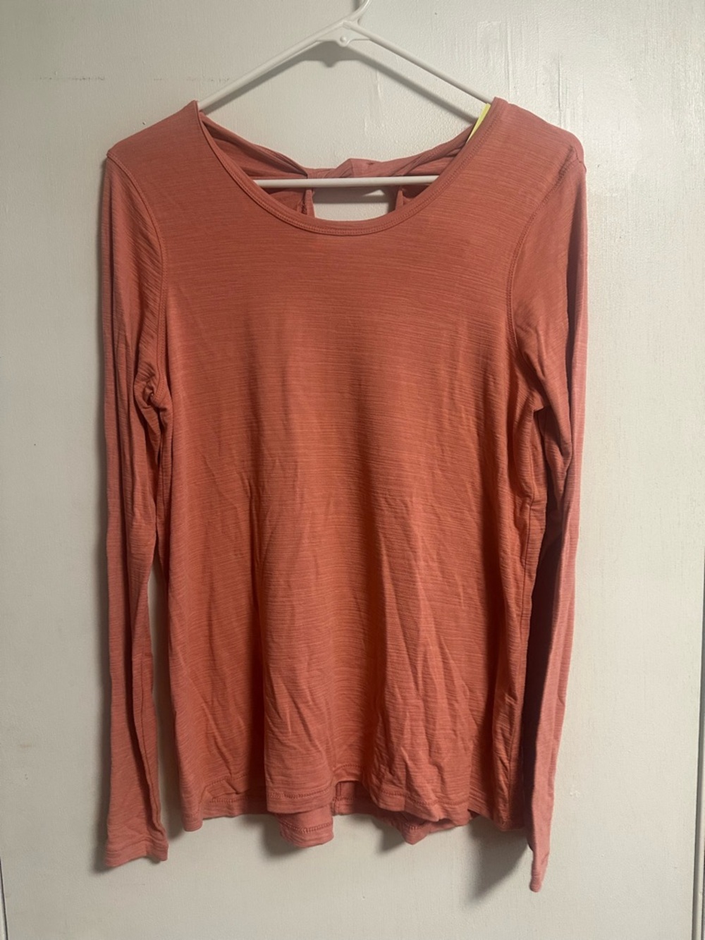 All in Motion Long-Sleeve Scoop Neck Top - Rose
